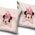 Двустранна възглавница Minnie Mouse, Фон на звезди, 100% полиестер,  40 x 40 см.