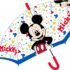 Детски чадър Disney Mickey, Полуавтоматичен, 74 см.