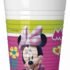 Пластмасови чаши Disney Minnie, Мики Маус, Розови, 8 Броя, 200 мл.