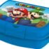 Кутия за сандвич Super Mario, Синя, Пластмаса, 16 x 12 x 5 см.