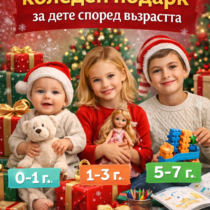 Как да изберем перфектния коледен подарък за дете според възрастта