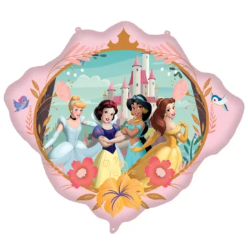 Голям фолиев балон Disney Princess, 80 x 70 см.