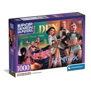 Пъзел K-Pop Demon Hunters Huntrix, 1000 части, 70 x 50 см